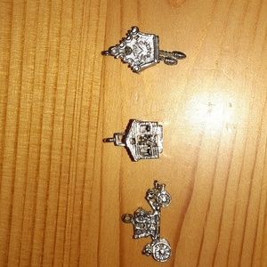 Vintage sterling silver charms